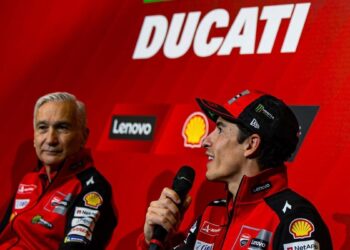 Tardozzi: ‘Márquez se ha presentado en Ducati con la humildad de un ‘ragazzino’, es admirable’