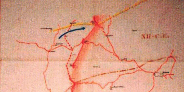 La Fundación Negrín recupera los mapas de la batalla final del Ebro