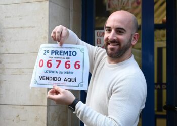 El número 06766, segundo premio de la Lotería del Niño