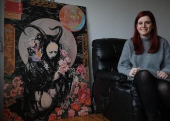 Una obra de arte gallega va camino de la Luna