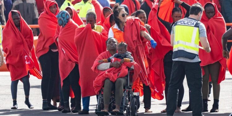 63.970 migrantes llegaron de forma irregular a España en 2024, un 12,5% más que en 2023