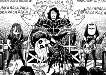 ‘Black Metal’: satanismo, asesinatos, quema de iglesias y otras locuras de los adolescentes noruegos de los 90, en viñetas