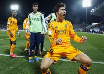 ¿Quién es Gonzalo García, el canterano del Real Madrid que ha marcado el gol de la victoria en Leganés?