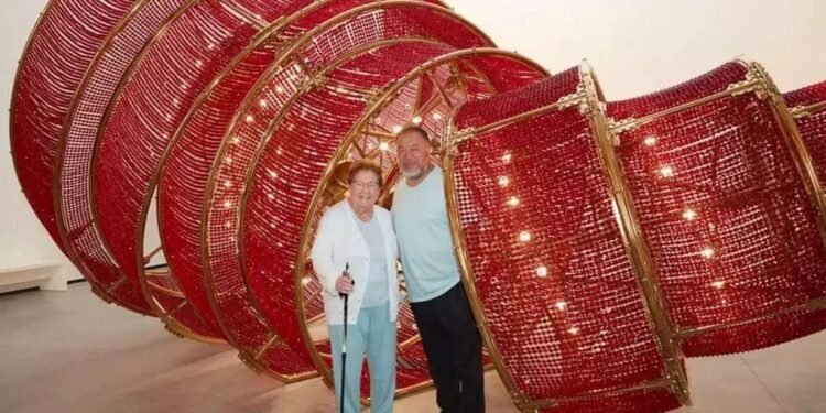 El día que Helga de Alvear enamoró en Cáceres a Ai Wewei