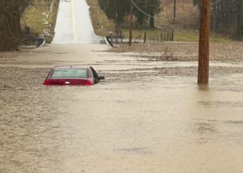 Al menos nueve muertos en Kentucky y Georgia por tormentas y riadas en el sur de EEUU