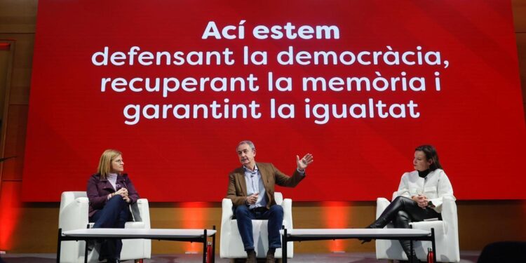 Zapatero espolea al PSPV a luchar contra la antipolítica tras la DANA