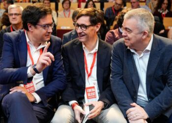 López e Illa proponen un ‘modelo de prosperidad compartida’ entre Cataluña y Madrid frente a Ayuso, ‘la faraona de la ultraderecha’