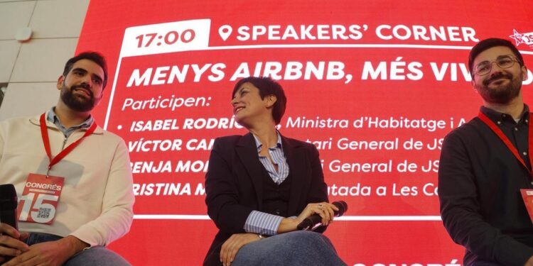 Isabel Rodríguez, ministra de Vivienda: “Los alojamientos turísticos ilegales no pueden tener barra libre”