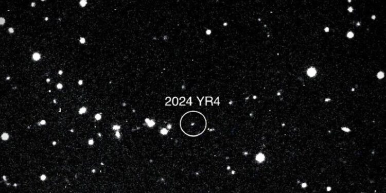 El riesgo de impacto del asteroide 2024 YR4 contra la Tierra baja al 0,16% y ‘pronto podría descartarse del todo’