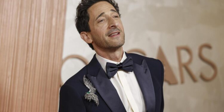 Adrien Brody gana su segundo Oscar con ‘The Brutalist’