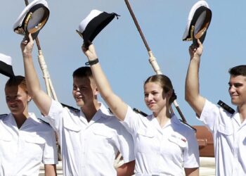 La princesa Leonor llega a Salvador de Bahía en la primera escala del buque ‘Elcano’ en América