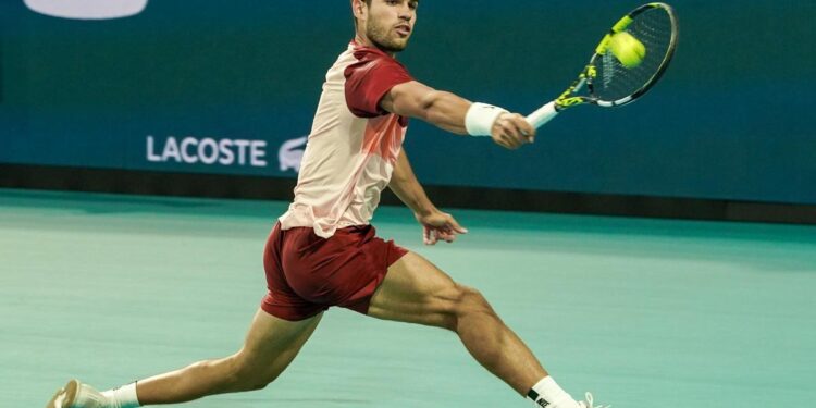 Alcaraz se acostumbra a perder