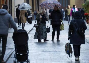 Aemet eleva a naranja el aviso por lluvias en zonas del interior de Valencia y Castellón
