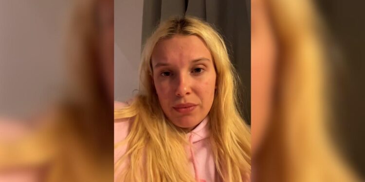 Millie Bobby Brown estalla contra los periodistas que ‘no soportan que una niña se convierta en mujer’