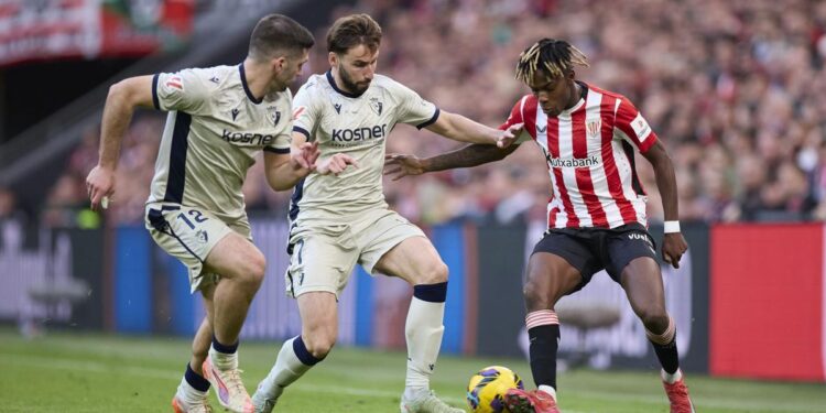 Osasuna no se va de vacío de San Mamés