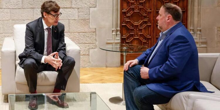 Junqueras anuncia un acuerdo con el Gobierno para la condonación de 17.100 millones de deuda a Cataluña