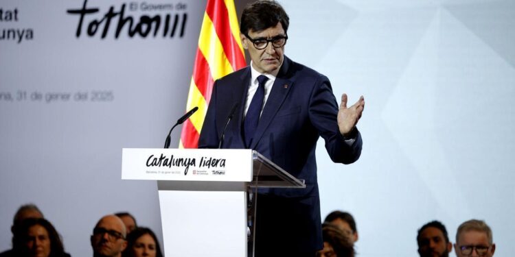 Salario mínimo catalán o ‘boom’ de renovables: el plan de Illa para que Cataluña lidere España en economía