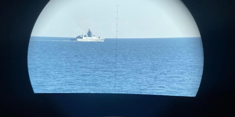 La Armada vigila hasta aguas de Baleares a la fragata rusa Almirante Golovko, equipada con misiles hipersónicos