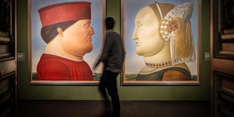 La mayor exposición dedicada a Botero en España golpea con las obras sobre la violencia