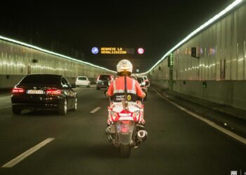 ‘Salga por la siguiente salida’: Madrid comienza a instalar las balizas GPS en los túneles de la M-30