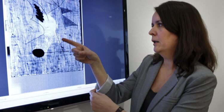 El gran secreto de Miró: retrato oculto de su madre aparece detrás de uno de sus cuadros