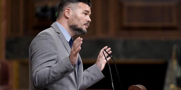Rufián, sobre una guerra contra el fascismo: ‘Sí, yo iría’