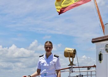 Zarzuela denuncia la obtención ilegal de unas fotos de Leonor en un centro comercial en Chile