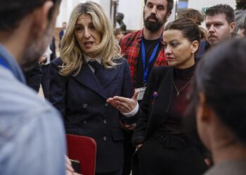 Yolanda Díaz acusa a Montero de intentar ‘bloquear el debate’ de la tributación del SMI con el ‘privilegio’ del veto: ‘Ha fracasado en su política’