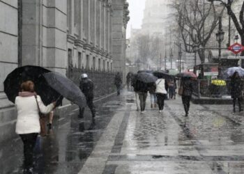 La borrasca Olivier aterriza en Madrid: esta es la previsión para el viernes en la capital