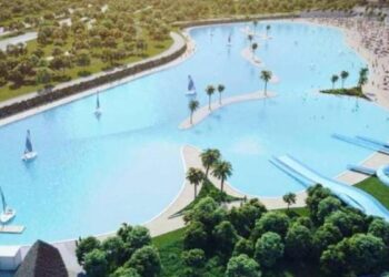 Esta es la playa artificial más grande de Europa y que además está a menos de 1 hora de Madrid