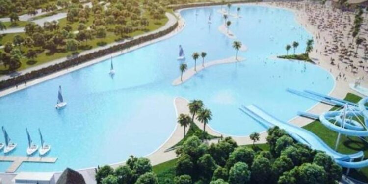 Esta es la playa artificial más grande de Europa y que además está a menos de 1 hora de Madrid
