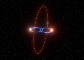 Los astrónomos se sorprenden al descubrir un extraño planeta en órbita perpendicular alrededor de dos estrellas