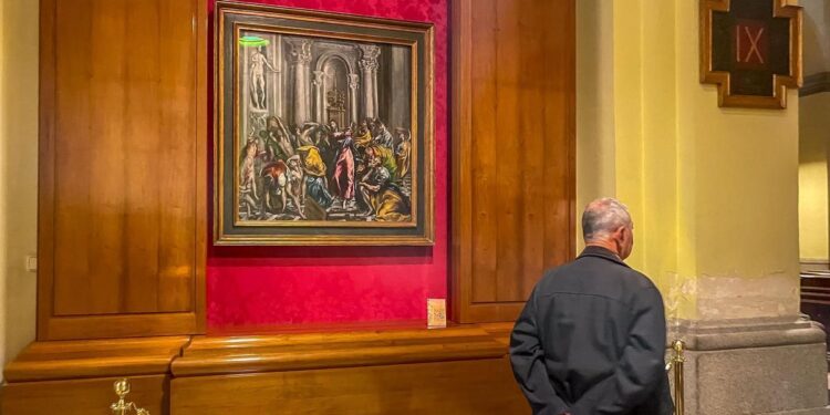 La obra de El Greco que estuvo oculta 280 años y ahora se encuentra a escasos metros de la Puerta del Sol: ‘Es un tesoro en el corazón del Madrid histórico’