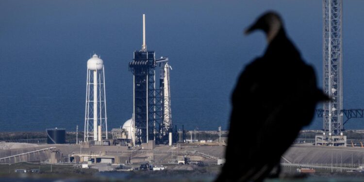 La sonda Dragon, que rescatará a astronautas varados, se acopla a la EEI