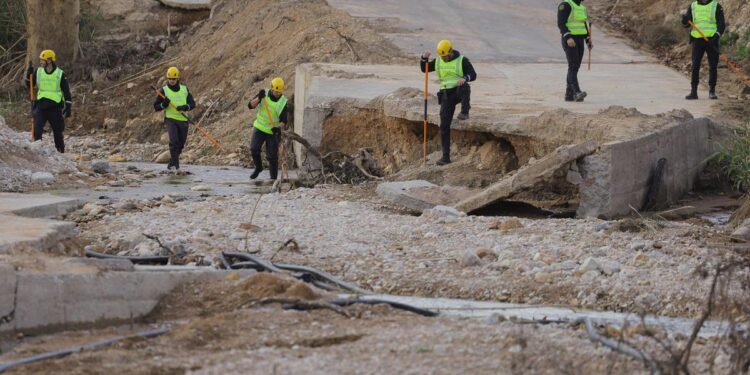 Los juzgados declaran como fallecidos a 2 de los 3 desaparecidos en la DANA de Valencia
