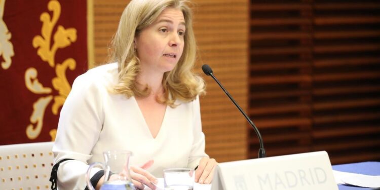 Sanz declara por el bus de Hazte Oír mientras éste circula por plaza de Castilla