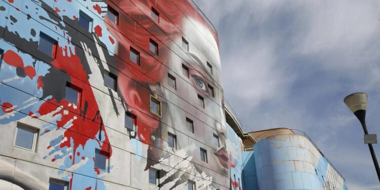 El mural más grande de España está en Madrid: 1.100 metros cuadrados que rinden homenaje a la cultura local