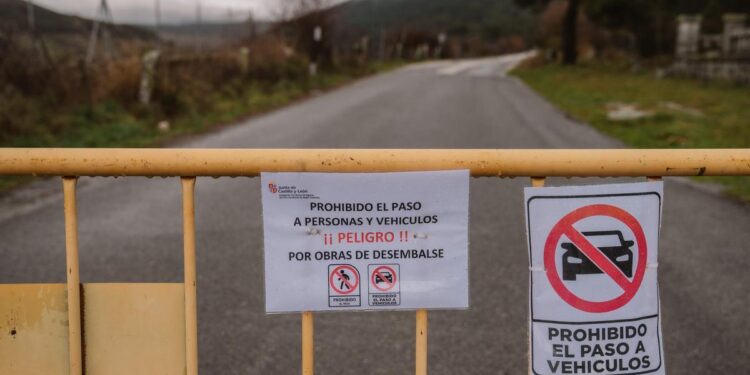 La presa del Tejo, en Segovia, contará con dos vigilantes permanentes ante el riesgo de rotura