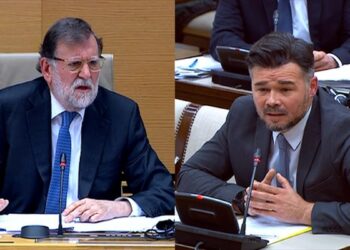 Rajoy y Rufián se dan pereza mutua en el Congreso: ‘Coño, un poco de nivel y de cabeza’