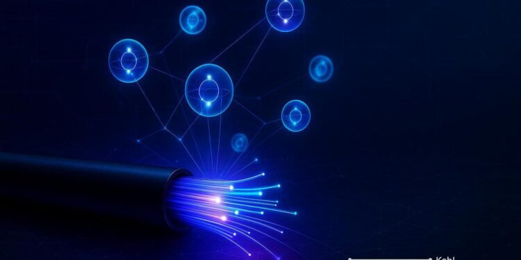 Récord mundial: mensajes cuánticos viajan 254 km por fibra óptica convencional