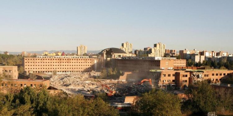 La memoria de la cárcel de Carabanchel sobrevive, años después de su derribo