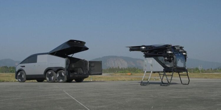 China se prepara para producir en masa coches voladores