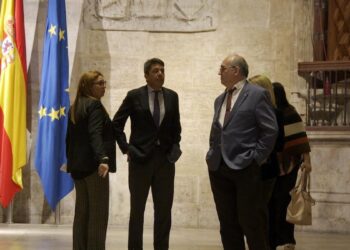 SOS Desaparecidos pide a Mazón que dimita en una reunión de dos horas en el Palau