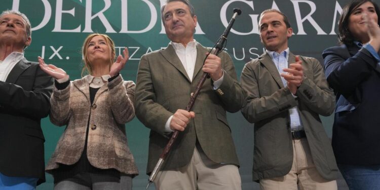 Aitor Esteban, nuevo líder del PNV en sustitución de Andoni Ortuzar