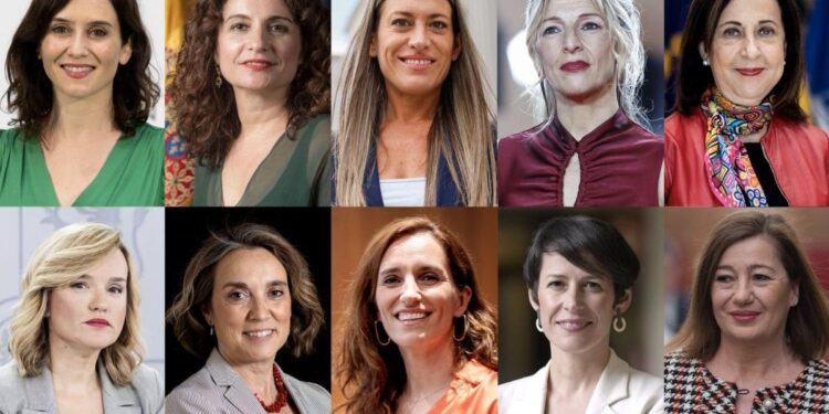 Ayuso, Montero y Nogueras, entre las diez mujeres más influyentes de la política española actual