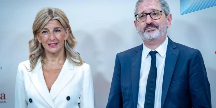 Lara Hernández y Carlos Martín Urriza, los sucesores de Yolanda Díaz en Sumar con el reto de rehacer puentes en la izquierda