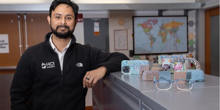 Crean un modelado 3D que se puede sentir