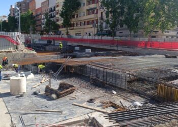 Tres carriles para los coches y uno para las obras: así reabrirá el tráfico cortado en Delicias por la ampliación de la Línea 11