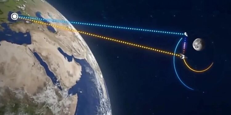 China logra la primera telemetría láser diurna en el espacio Tierra-Luna
