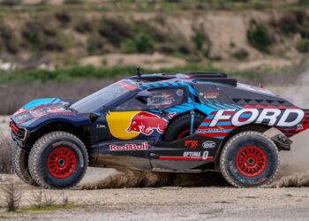 Carlos Sainz realiza la primera vuelta completa a MadRing, el futuro circuito madrileГ±o de FГіrmula 1